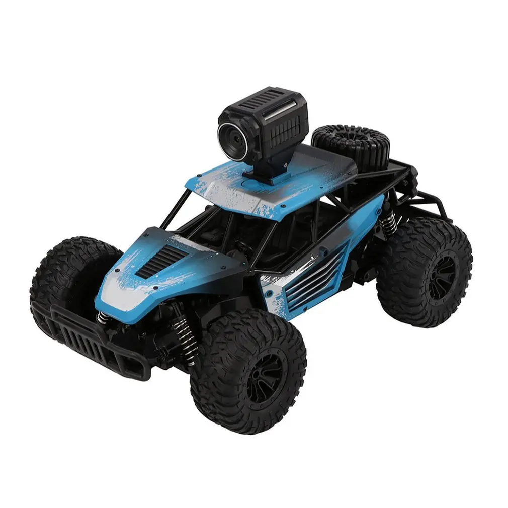 

DM-1801 Electric RC Car Toy 4 Wheel Drive Buggy Rock 1/16 Crawler RC Car Wifi FPV 2.0MP Camera Off-Road Vehicle Toy for Children