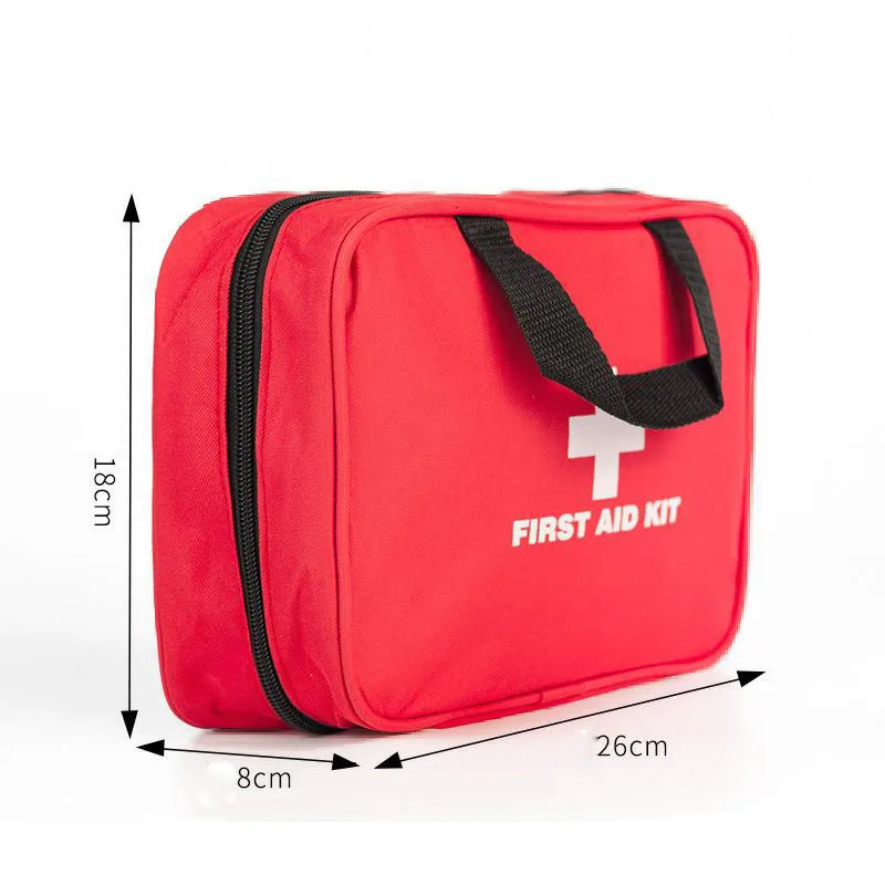 126 unids/lote primeros auxilios de emergencia de Kit de deporte al aire libre de lona resistente al agua para la familia Camping viaje tratamiento médico de emergencia YJJB007