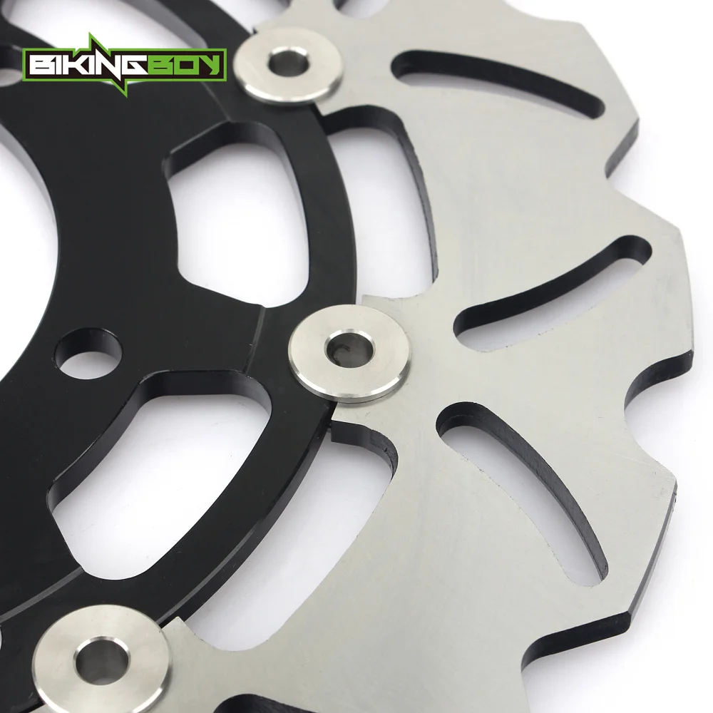 BIKINGBOY для SUZUKI GSXR 600 750 2006 2007 K6 K7 GSXR 1000 05-08 VZR 1800 бульвар/охранной передние тормозные диски роторы