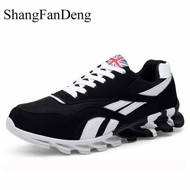 

Men Shoes Spring Fashion Casual Shoes Plus Size 46 Comfortable Sneakers Light Lace-up High Quality Footwear Non-Slip Shoes Men