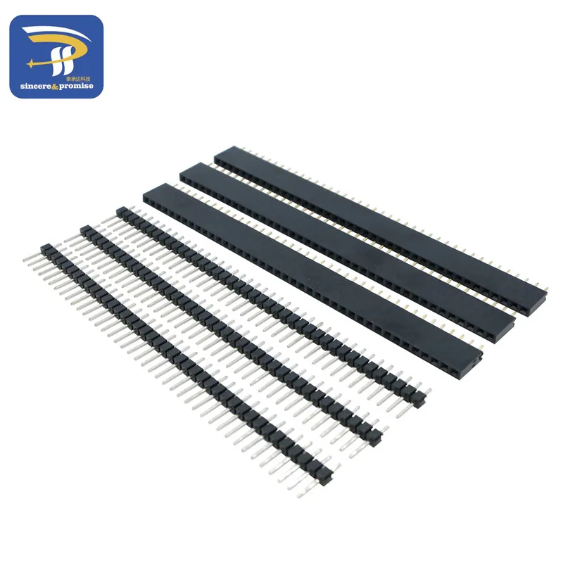 20 шт./лот 40 Pin 2 54 мм Женский Однорядный + P Мужской каждый 10 шт. новый в tock высокое