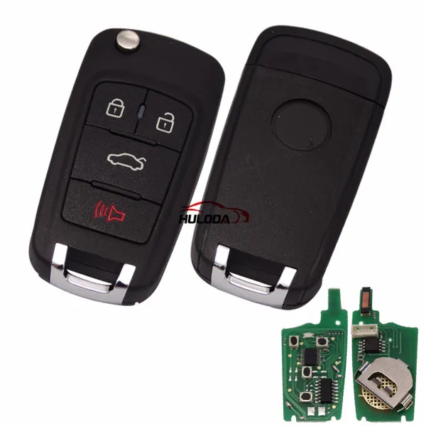 

For Chevrolet/Buick style 4 button Multifunction remote key for KD300 and KD900 and URG200 to produce any model remote