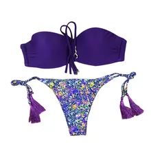 Страуса, высокое качество, удобное нижнее белье, пижамы для женщин, Раздельный принт, пляжная одежда, Biquinis Feminino, сексуальный пляжный костюм