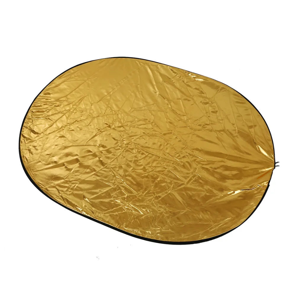 Goede 5 in 1 inklapbare reflector ovale foto studio 90x120 cm (35 \