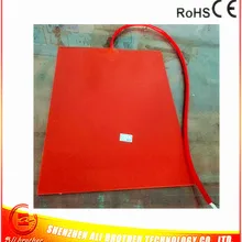 450*550*1,5 мм кровать с подогревом для 3D-принтера силиконовый резиновый нагреватель 220 В 800 Вт клейкая 1 сторона 100 k термитор 1000 мм свинцовый провод