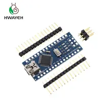 Мини USB Nano V3.0 ATmega328P CH340G 5 в 16 м плата микроконтроллера NANO 328P для arduino NANO 3,0