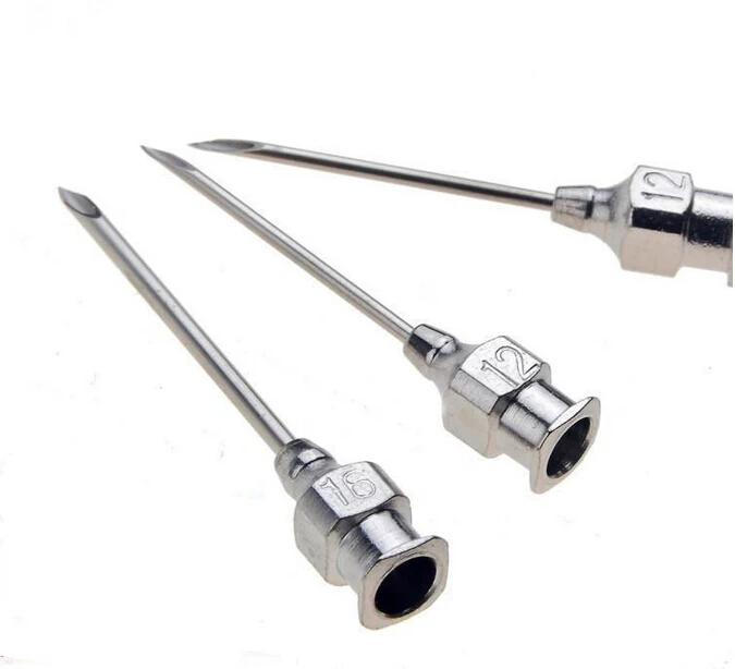 

10PCS Stainless Steel Syringe Needle 0.45*16mm Dispensing Needles