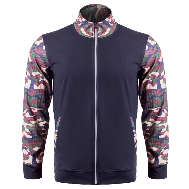 

Running Jackets Gym Men Tracksuit Zipper Hoodies Male Camouflage Sweatshirt Mens Running T-shirts Gym Clothing Running homme