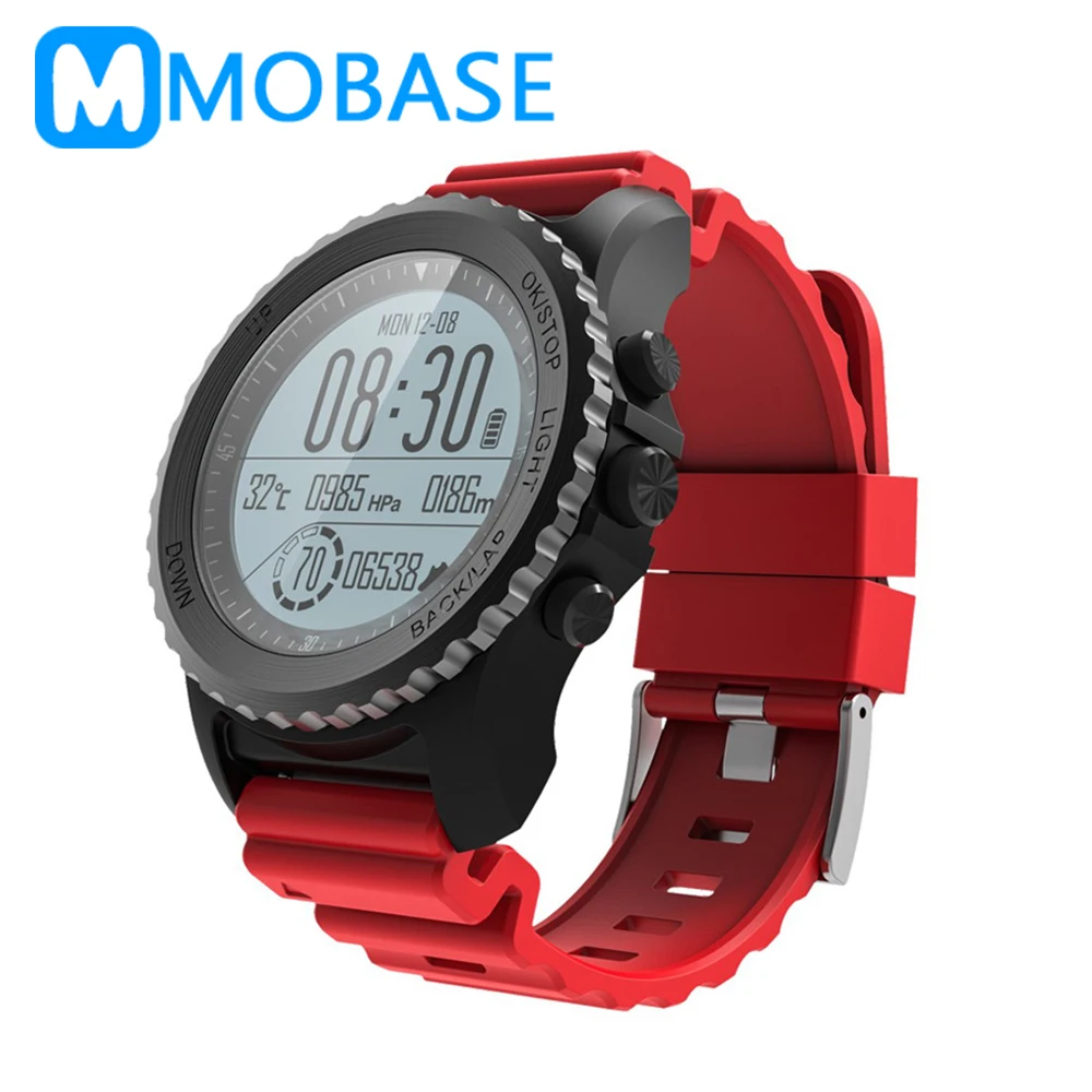 

Makibes G07 GPS Sport Smart Watch Bluetooth IP68 Waterproof Dynamic Heart Rate monitor Watch GPS tracker Outdoor Sport Men Watch