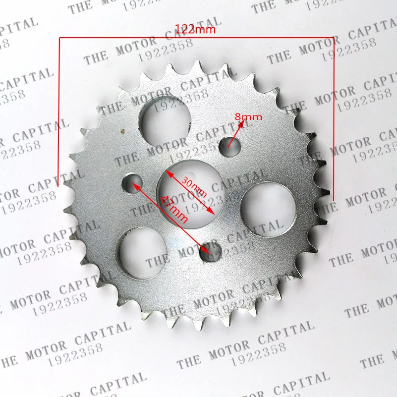 High performance Aluminum Monkey Bike Rear Drive Chain Sprocket 428 29T