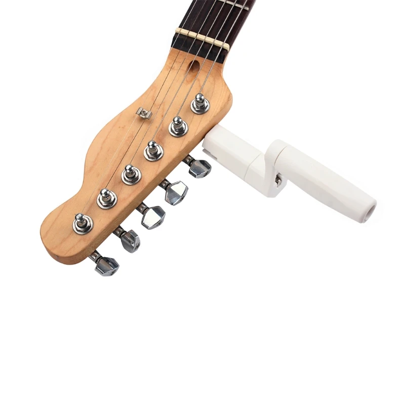 Plastic Guitar Tuners Acoustic Electric Bass String Winder Peg Bridge