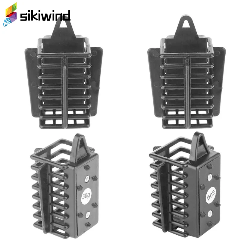 

Carp Fishing Lead Sinker Bait Cage Feeder Basket Holder Lead Sinker For Outdoor Fishing Troughs Tools 30g 50g Z60