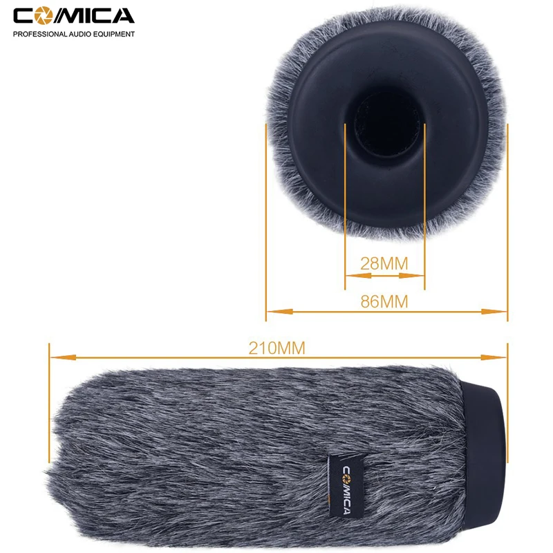 Comica CVM MF5 микрофон WindMuff для наружного ветрового стекла Dead Cat Rode XLR