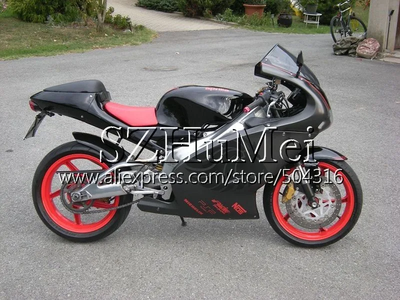 Корпус для Aprilia глянцевый черный RS 125 1999 2000 2001 2002 2003 2005 84SH3 RS4 RS-125 RSV125 RS125 99 00 01 02 03 04 05 обтекатели - Цвет: No.  15