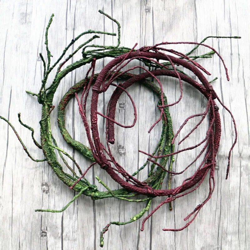 

150cm Natural Realistic Fake Plants Branch Foam Tree Rattan Home Decoration Artificial Plant Wall Decor Accessories