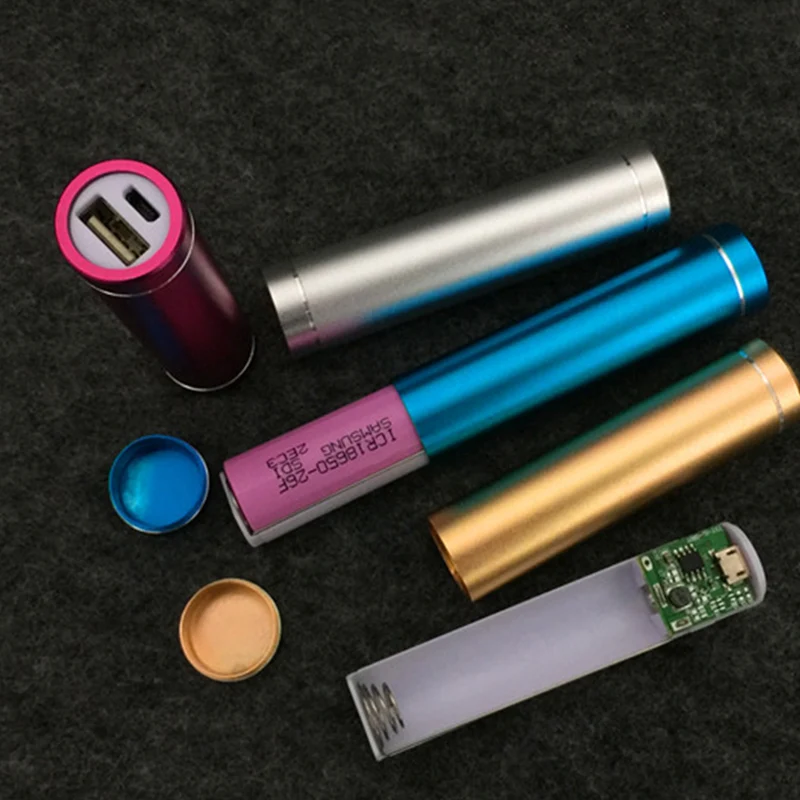 Free Welding 5V 1A 0.8A 1S Mobile Power Bank DIY Kits 18650 Battery Cylindrical USB Step Up Boost Charger Module + Shell | Электроника