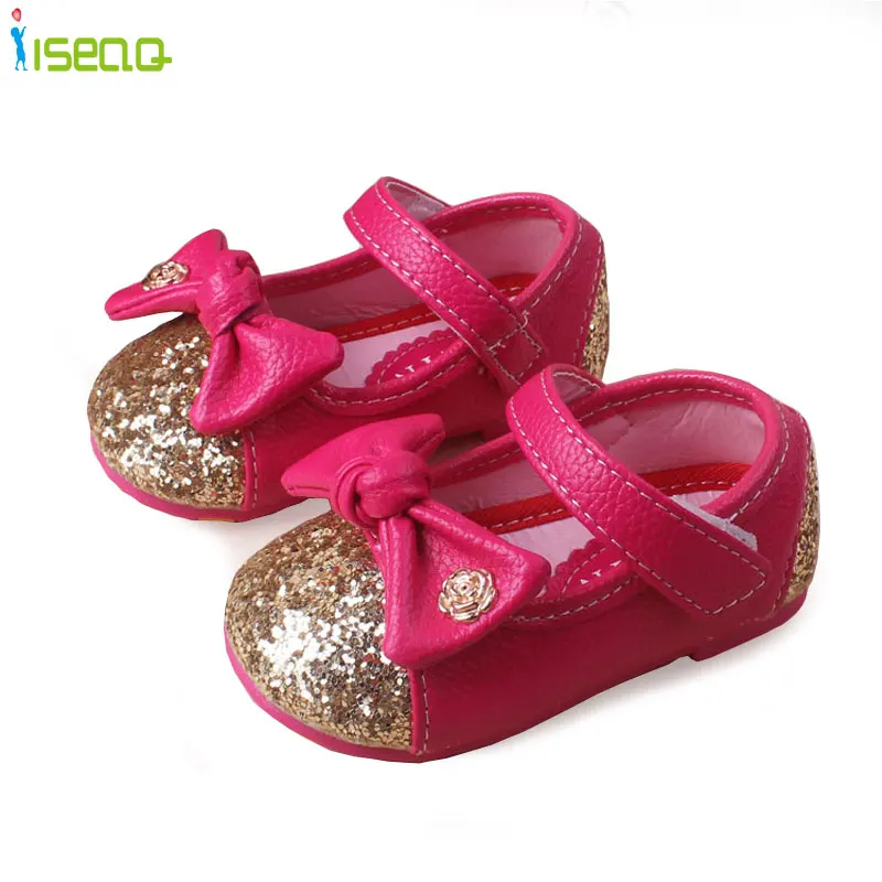 Bébé filles chaussures en cuir princesse papillon-noeud doux bambins enfants chaussures décontractées été mignon fille chaussures enfants bambin sandales