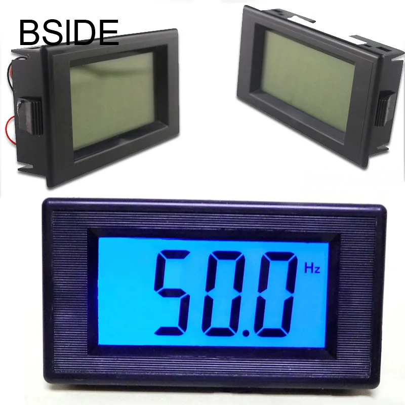 

45Hz-65Hz High Sensitivity Frequency Meter frequency counter Own Rated Voltage AC 80-300V Direct Measurement LCD Display