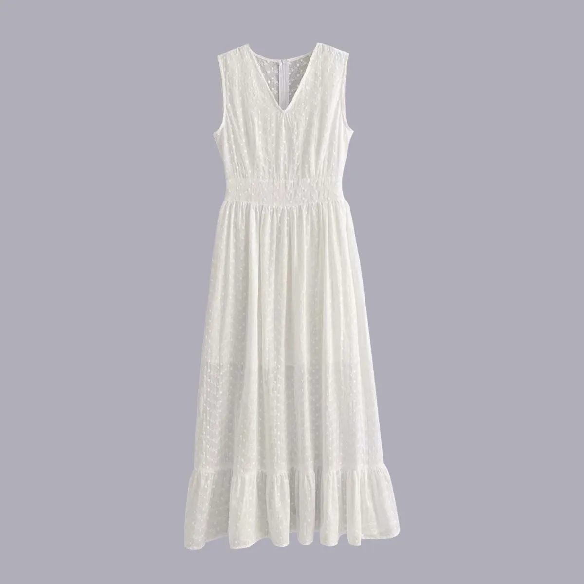 Белое длинное женское платье с вышивкой, без рукавов, v-образный вырез, элегантные платья, лето, женское шикарное Ретро вечернее Клубное платье