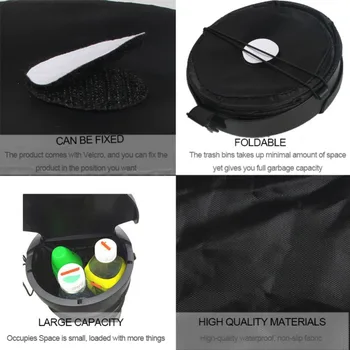 

Hot Sale Car Fold Storage Bucket Truck Bin- Black
