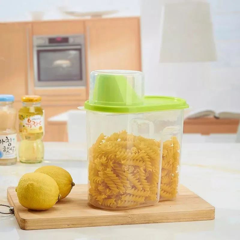 2L коробка для хранения тара для крупы коробка для хранения бутылки банки коробки для кухни пищевой для зёрен рисовые контейнеры хорошие