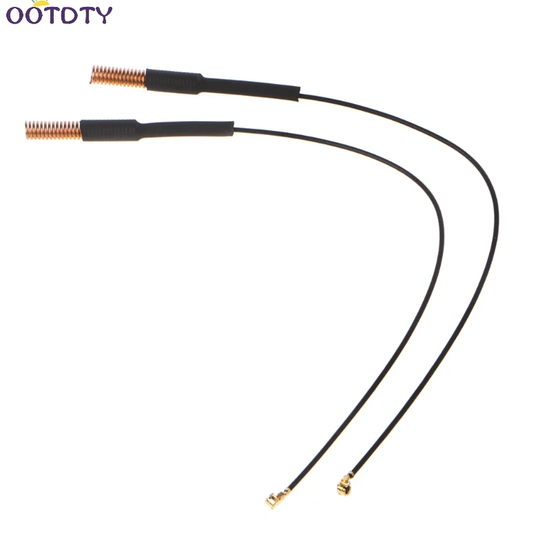 

433MHz Wireless Built-in Spring Antenna IPEX Interface Brass Spring 3DBi 10W 50 Ohm Data Transmission for Rola Module 2Pcs