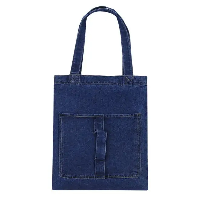 

2019 new L001 2019 creative denim bag simple art versatile multi-functional portable canvas shoulder bag
