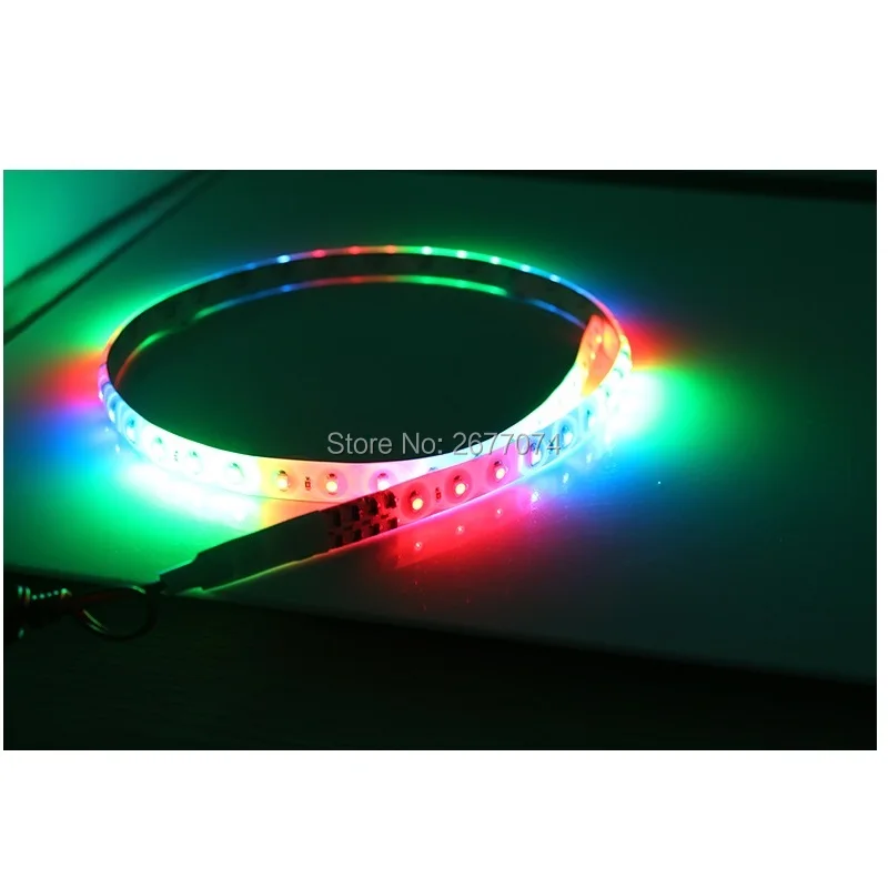 3 Вт DC12V белый 30 см рыцарь Райдер огни автоматический режим 3528 32SMD RGB светодиодные лампы 3 Вт led 10 шт. JTCL084-ly