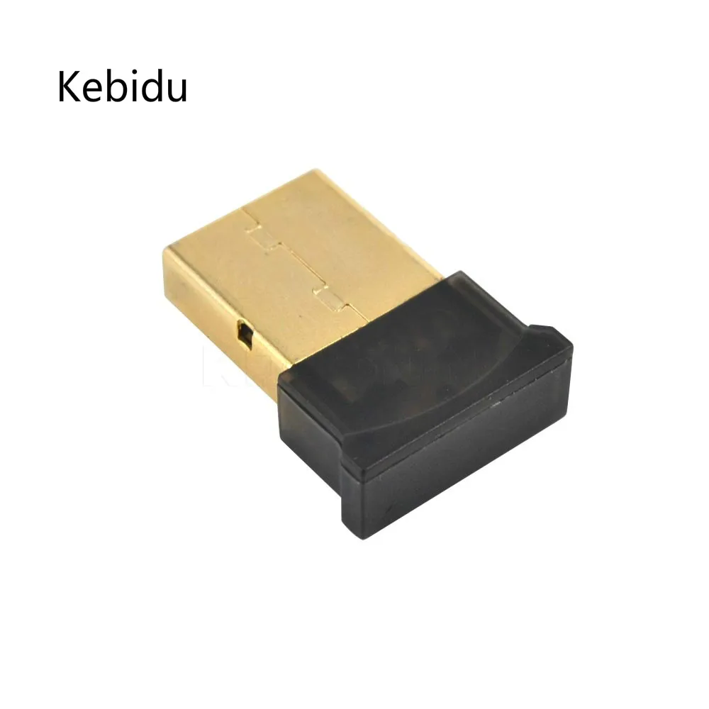 Kebidu Usb 2,0 Bluetooth версия 4,0 адаптер беспроводной ключ Edr адаптер 1-100 м скорость 3 Мбит/с для ноутбука ноутбук планшет ПК