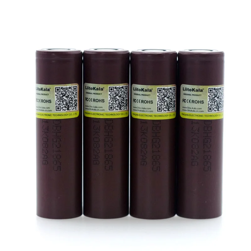 Liitokala 100% Новый оригинальный HG2 18650 3000 мАч батареи 18650HG2 3,6 В разряда 20A, посвященный для электронной сигареты Мощность батареи