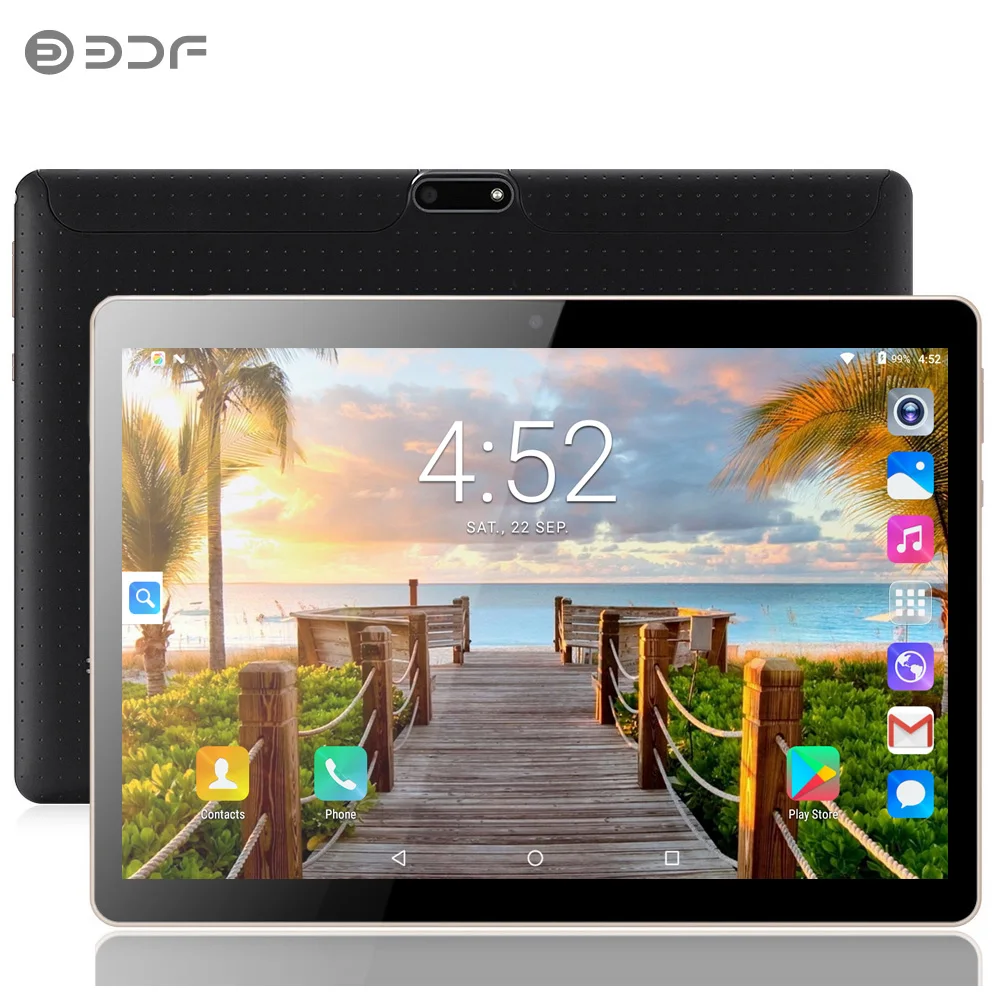 

(RU) Android Tablet 10 Inch Tablet Pc 3G Phone Call SIM Card 1280*800 HD Camera Android 7.0 Tablets 4GB+32GB Quad Core WiFi FM