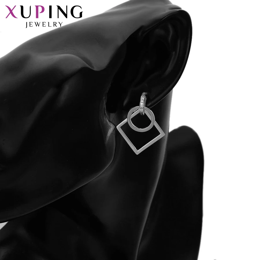 Xuping Wild уникальные модные серьги с родиевым цветным покрытием для женщин или девушек украшения в подарок на год S77, 2-94426
