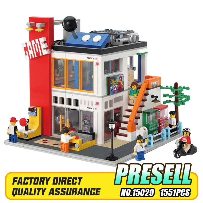 

New Lepin 15029 Creator Series The Cool Children Gaming Room Korean R US Building Blocks Bricks Toys Small Oxford BM35213