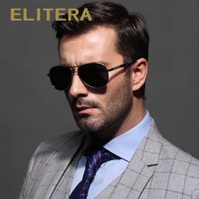 ELITERA, модные классические солнцезащитные очки пилота для мужчин и женщин, поляризованные очки для улицы