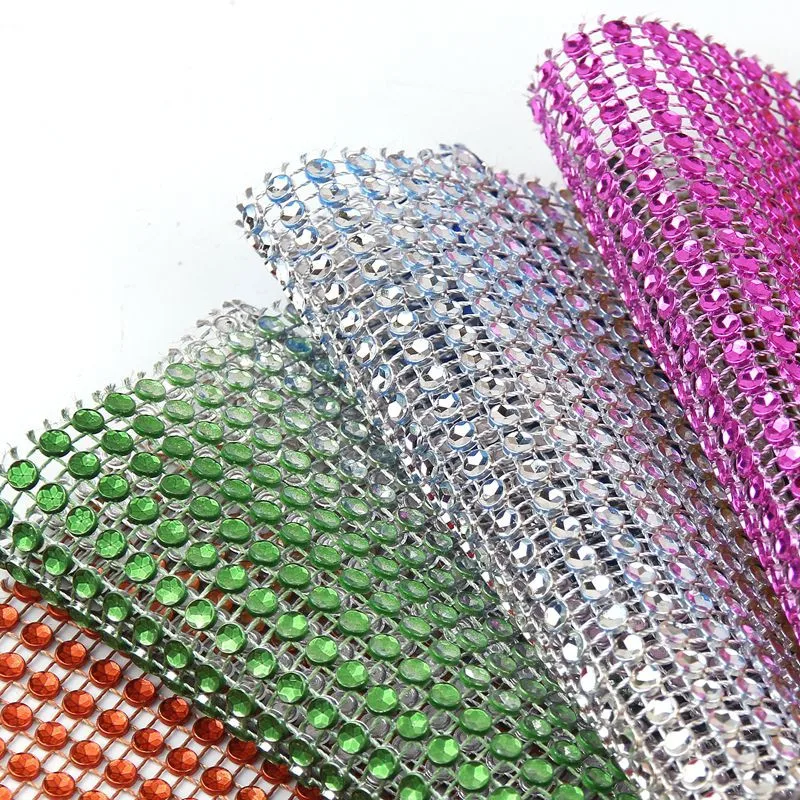 FENRISE-91-5cm-1-lot-Rhinestone-Chain-Diamond-Mesh-Trim-Wedding-Decoration-Bling-Wrap-Party-Ribbon