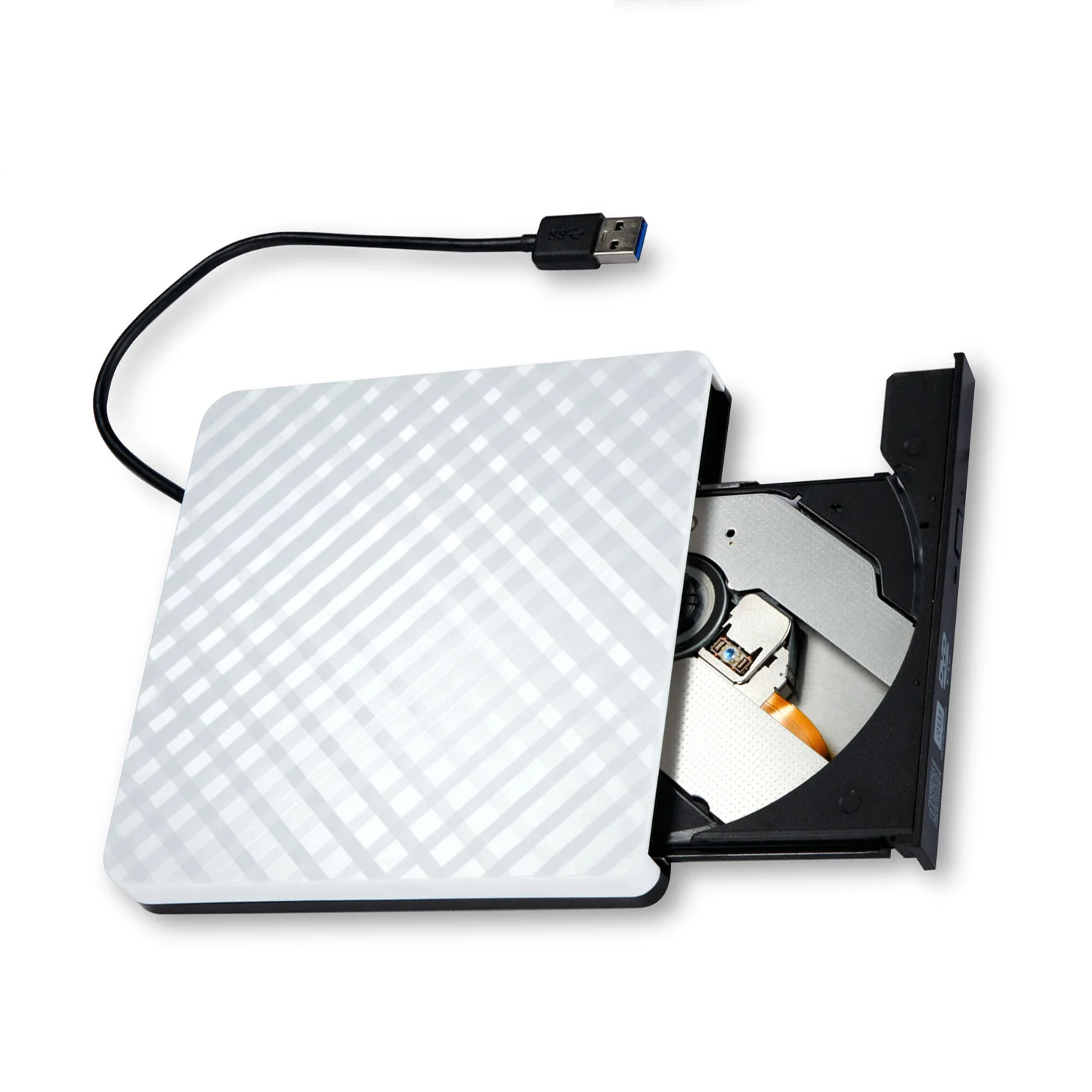 Slim DVD burner usb3.0 corrugated external drive
