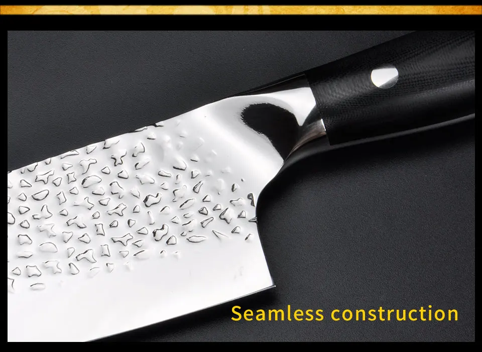 Немецкий 1,4116 нож шеф-повара из нержавеющей стали для кухни, японский набор ножей, Женский нож шеф-повара G10 с ручкой