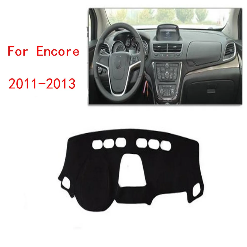 

Dongzhen Car Dashboard Avoid Light Pad Instrument Platform Desk Cover Mat Carpets For Bulck Encore 2013 to 2015