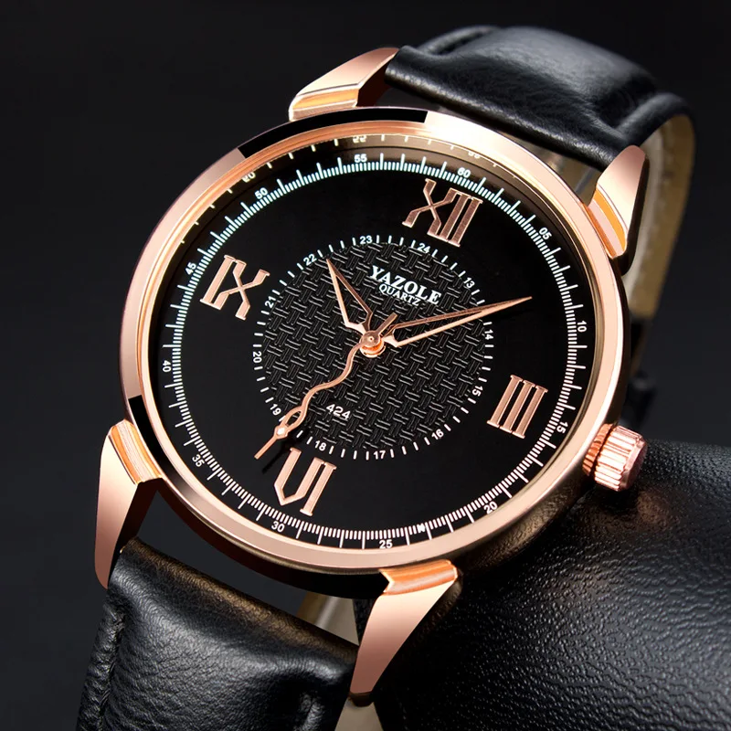 

Fashion Business Pointer + Roman Numerals Men's Watch Waterproof Alloy Trend Watches Men Clock relogio masculino erkek kol saati