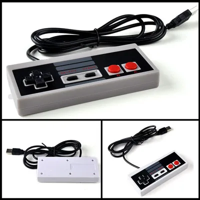 

USB WIRED CONTROLLER CONSOLE CLASSIC GAMEPAD FOR NES NINTENDO PC DECOROUS
