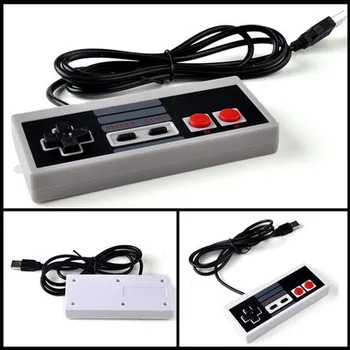 

USB WIRED CONTROLLER CONSOLE CLASSIC GAMEPAD FOR NES NINTENDO PC DECOROUS