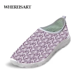 

WHEREISART Casual Printing Shoes Men Ghost Pattern Shose Men Cushioning Flats Beach Shoes For Man Sapatos Masculino Personalized