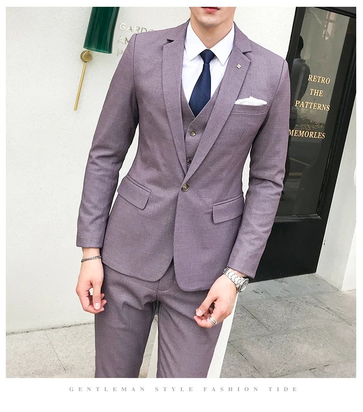 Mejordescuento Moda Slim Fit Nuevo Azul 5xl Hombres Traje Boda Fiesta Graduacion Smoking Hombres Casual Trajes De Trabajo Chaquetas Pantalones Chaleco April 2020