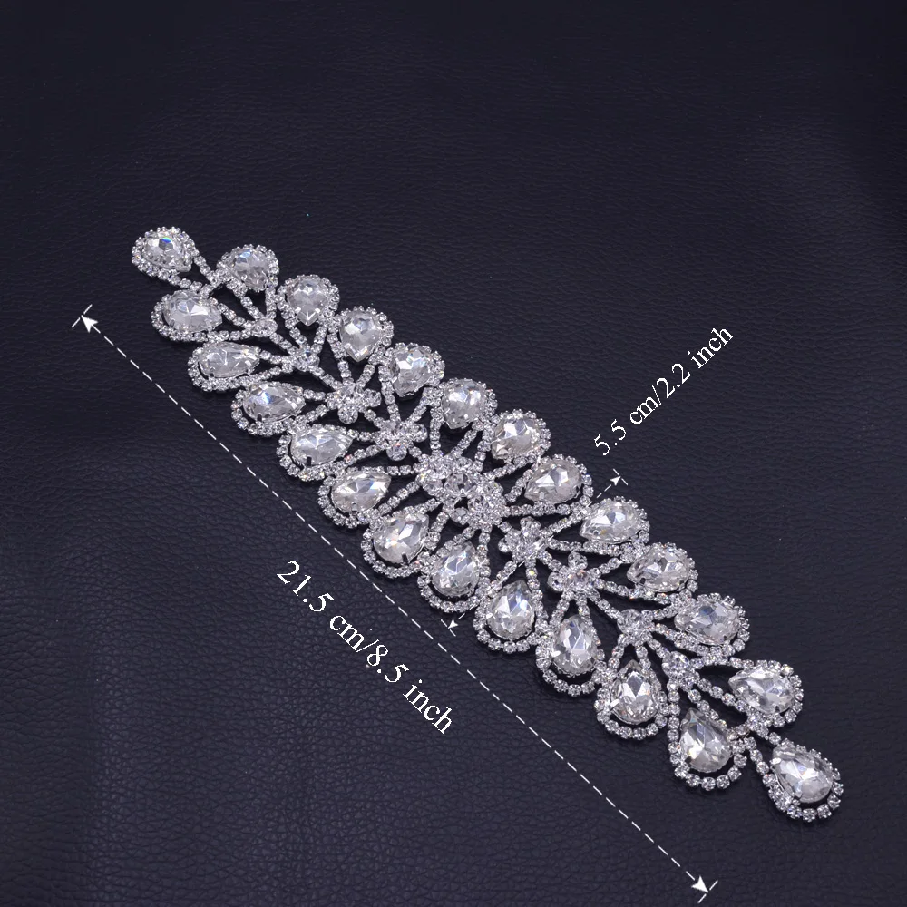 Rhinestone bridal belt HD-1114 (7)
