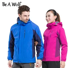 Куртка Be A Wolf для походов на открытом воздухе для женщин и мужчин, ветровка для кемпинга, лыжной охоты, одежда для рыбалки, водонепроницаемые куртки с подогревом J1508/J1509