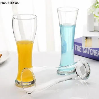 

Clear Beer Glass Pilsner Glass Beer Mug Wheat Beer Glass Tankard Crystal Cup Juice Tumbler Drinkware Gor Home Bar Supplies