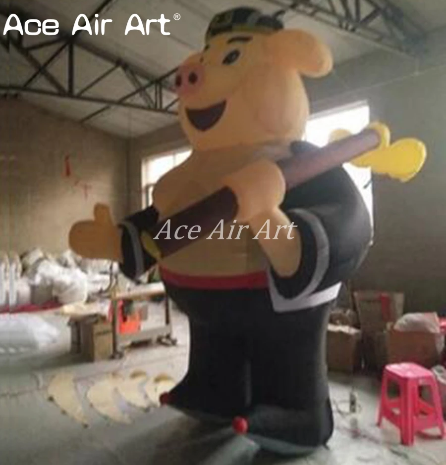 Портативные Надувные китайские Классические персонажи сказочные ролевые надувные свиньи надувные Восьмиугольные Свиньи/поросята на продажу