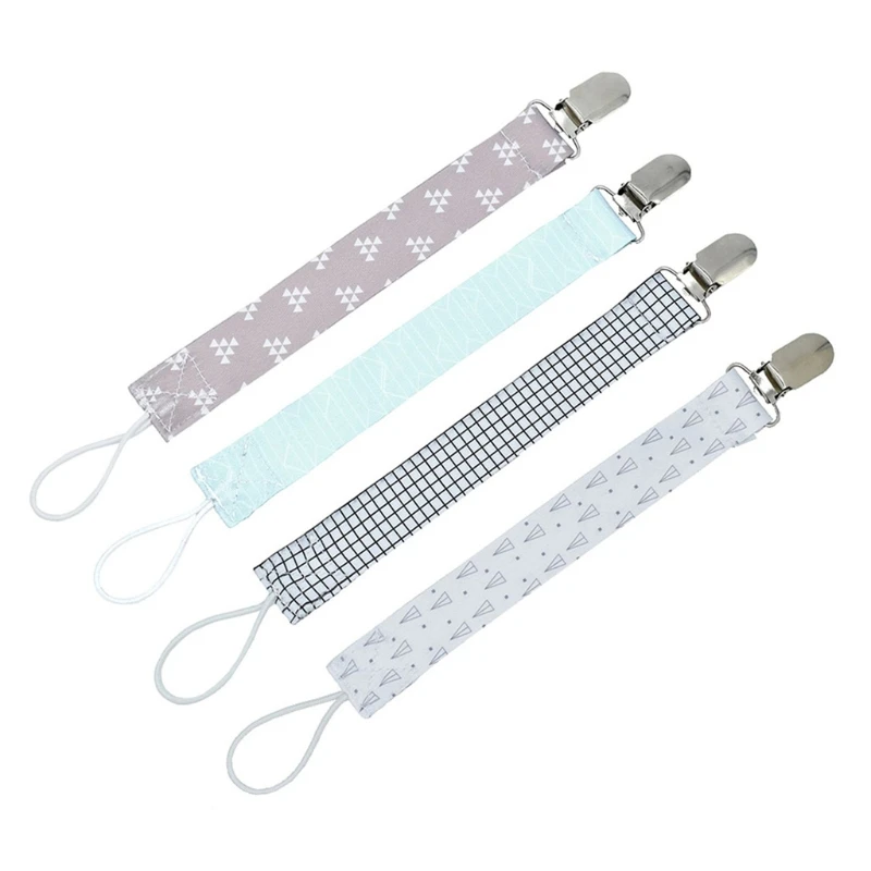 Baby Pacifier Clips Chain Dummy Holder Strap Nipple Holder For Infant Feeding