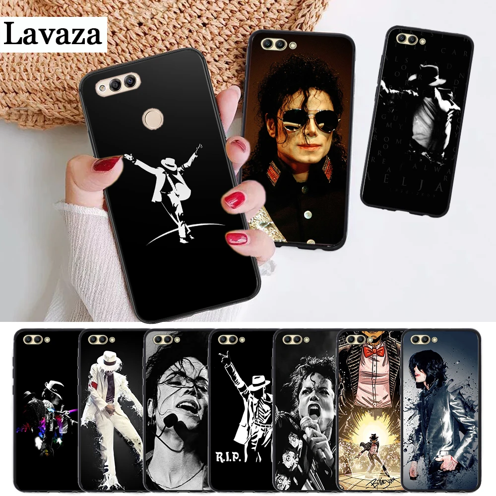 

Lavaza michael jackson singer Silicone Case for Huawei honor 6A 7A Pro 7X 8 Lite 8X 8C 9 Note 10 View 20 9X