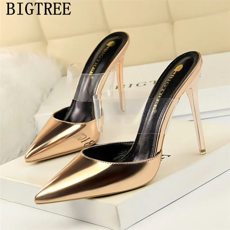 

pvc shoes clear heels mules shoes women stiletto transparent heels ladies shoes and sandals high heels sandals women ayakkabi